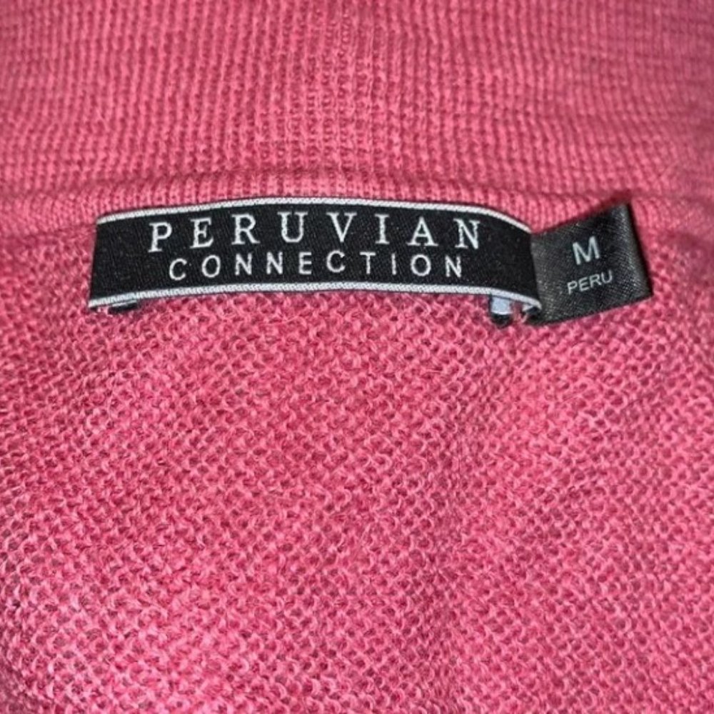 Peruvian Connection Button-Front Alpaca Shirt - M… - image 2